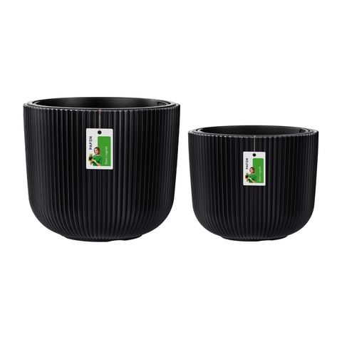 Milly flower pot set DBML-300+240-S433 Anthracite