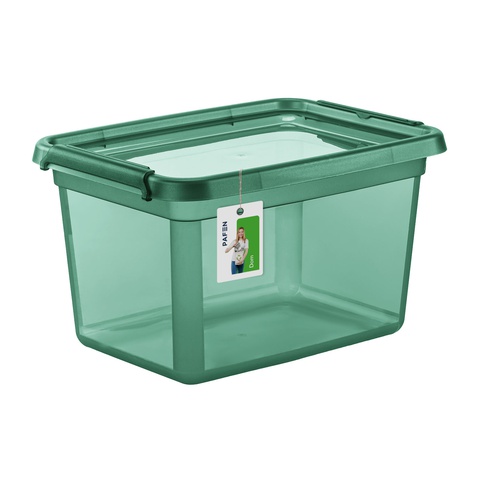 Pojemnik do przechowywania BaseStore Color 2552 Transparent zielony