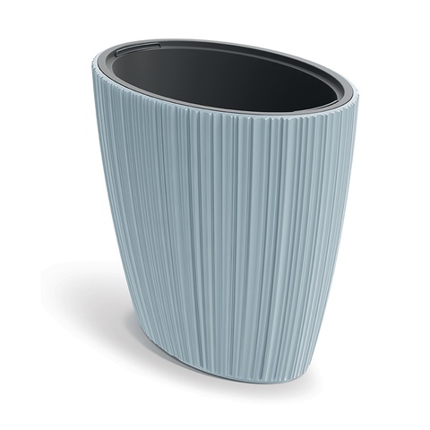 Doniczka Oro Oval DHOE600-443U Jasny szary