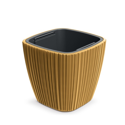 Doniczka Oro Square DBOS300-117U Musztardowy