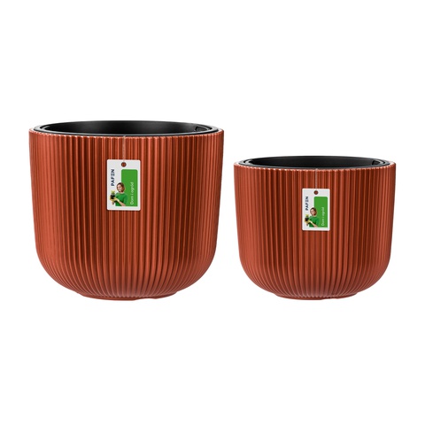 Milly flower pot set DBML-300+240-7598U Copper