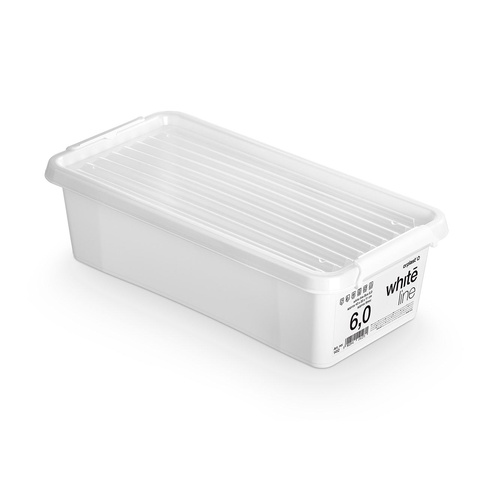 Storage container white.line 1412 White