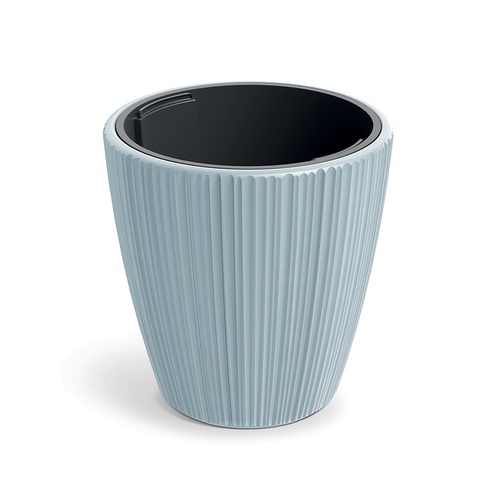 Doniczka Oro Round DBOR400-443U Jasny szary