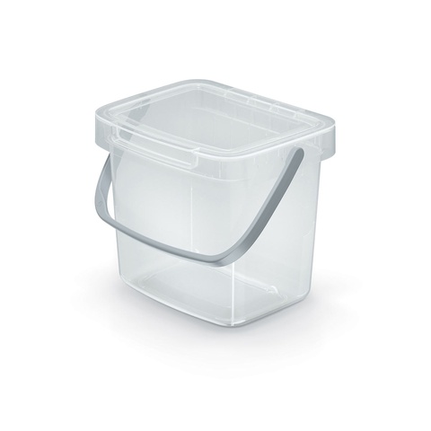 Systema Q Collect NHW3 Abfallbehälter Transparent