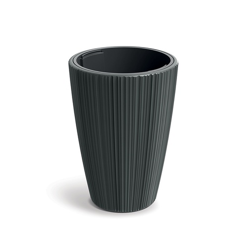 Doniczka Oro Round DMOR300-419U Ciemny szary