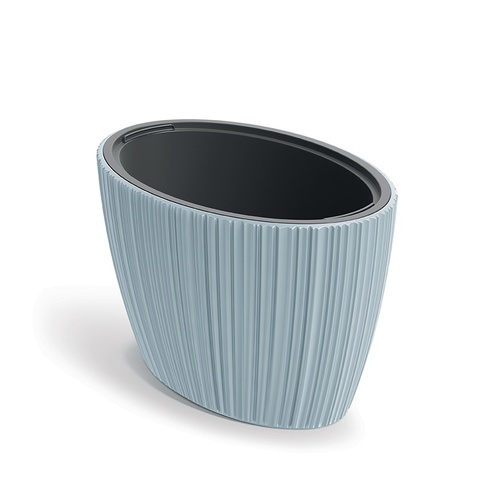 Doniczka Oro Oval DBOE600-443U Jasny szary