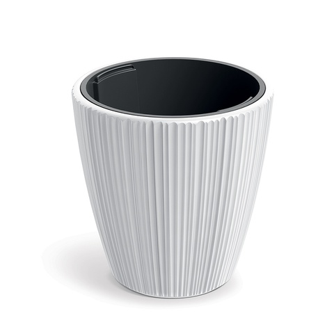 Doniczka Oro Round DBOR300-S449 Biały