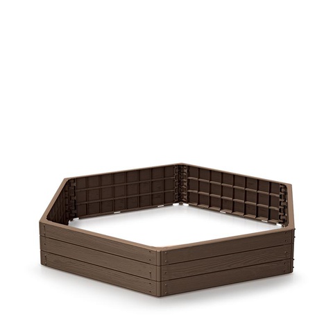 Rabata ogrodowa Base Woody IBWH Rustykalna cegła