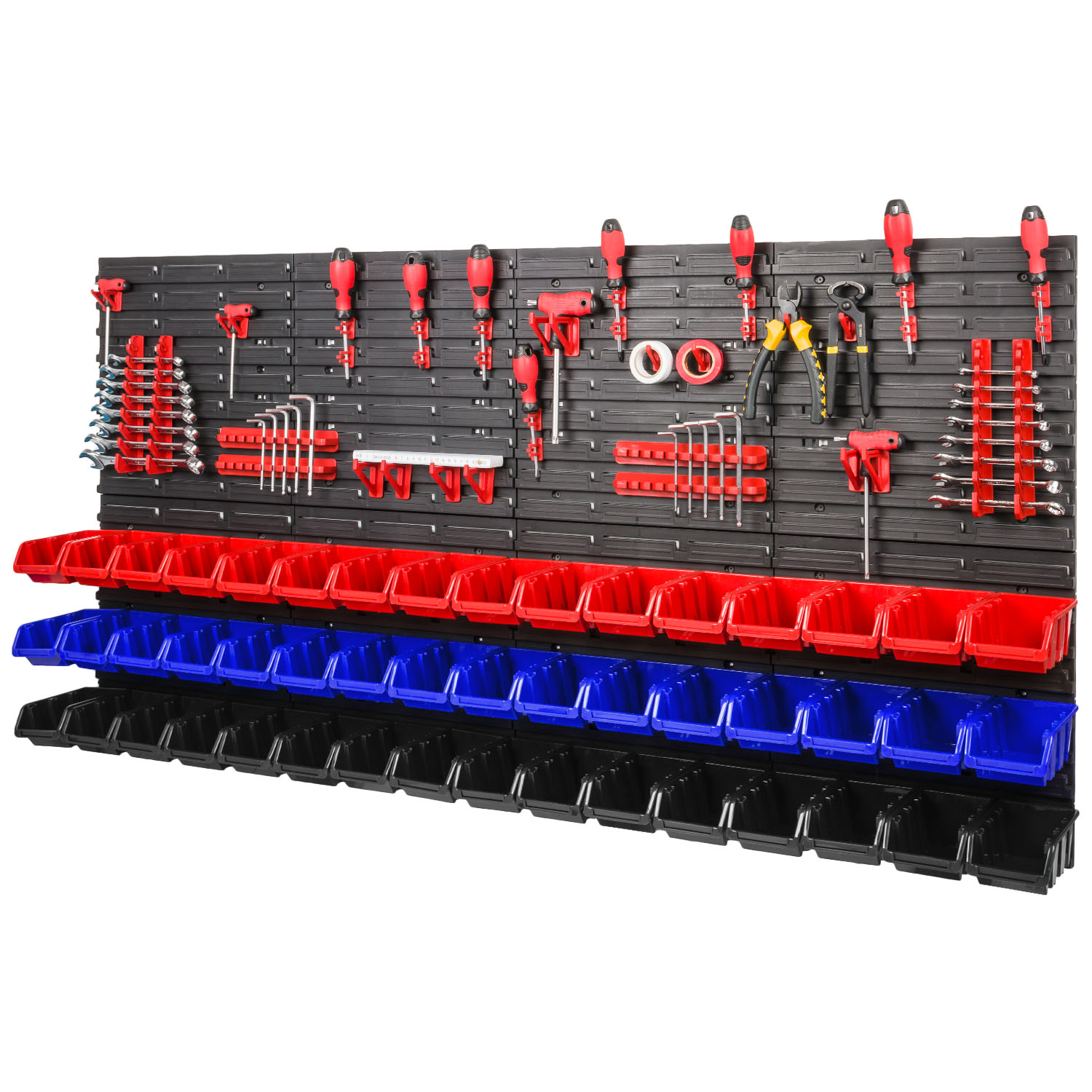 Tool board ZES-48 Black / Red / Blue