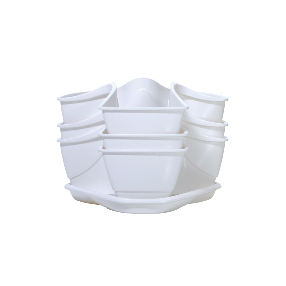 Coubi flower pot DKN300W White