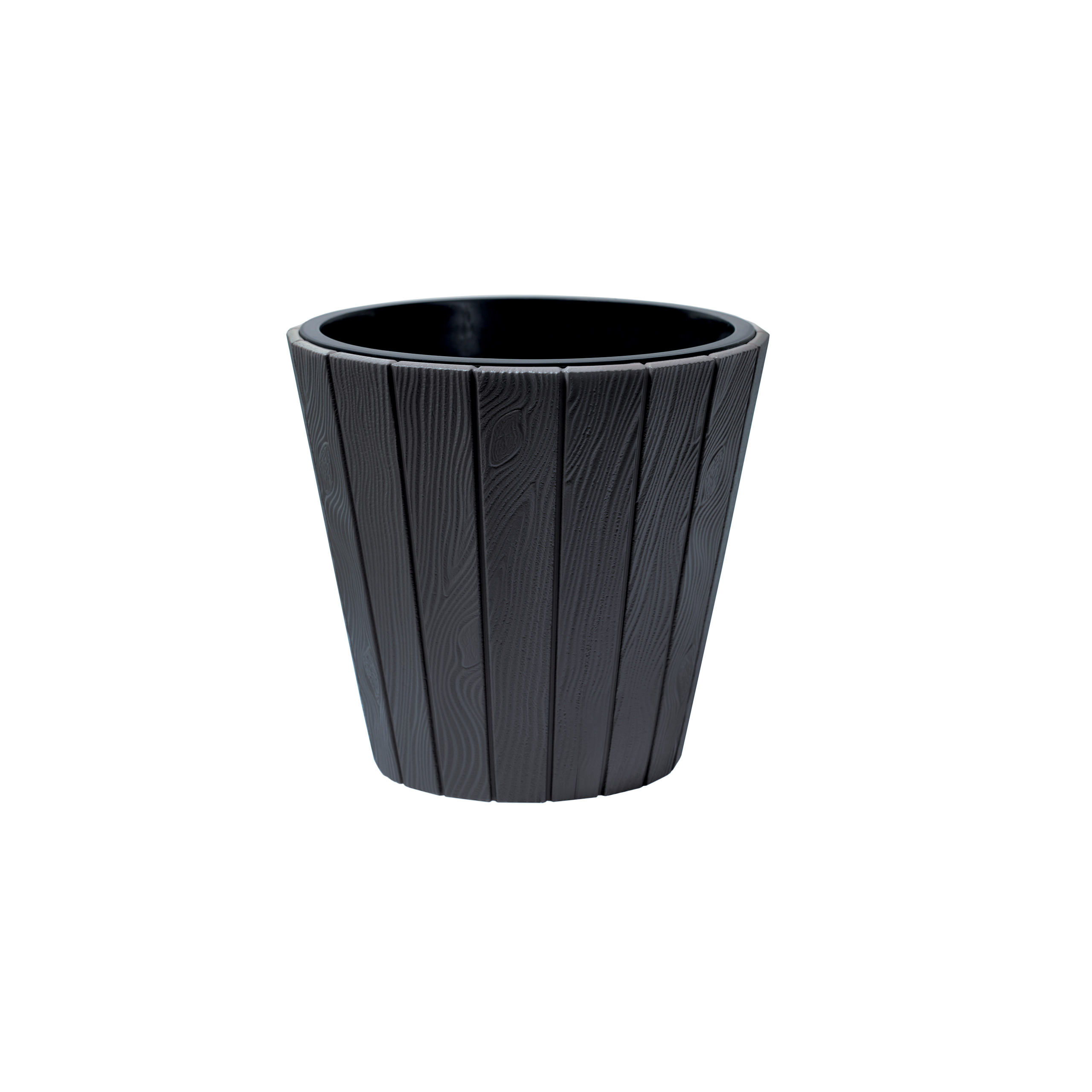 Woode flower pot DBWO350 Anthracite