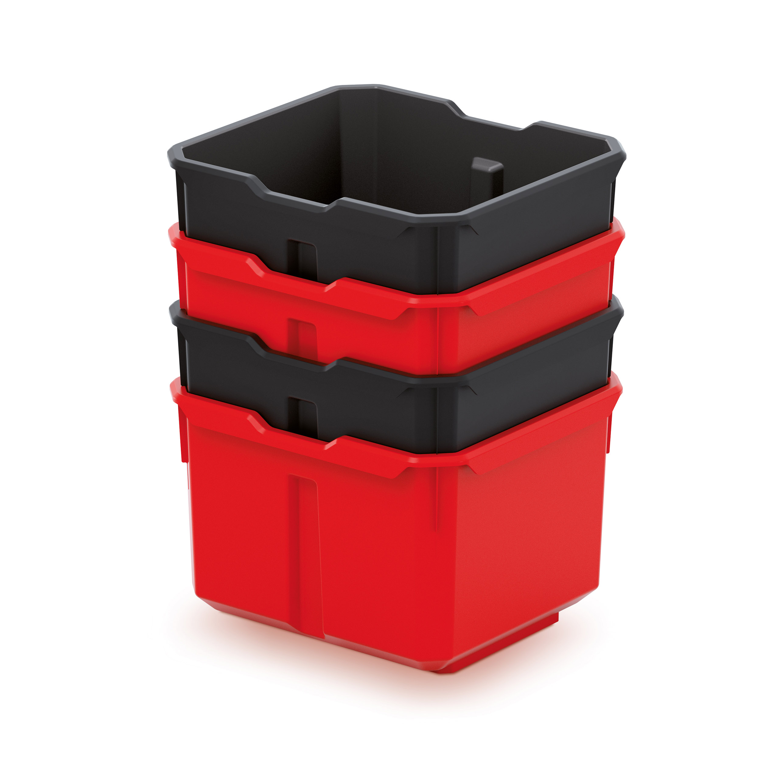 Workshop Cup Set X Block Box - Cup Set KXBS1614 Black and Red