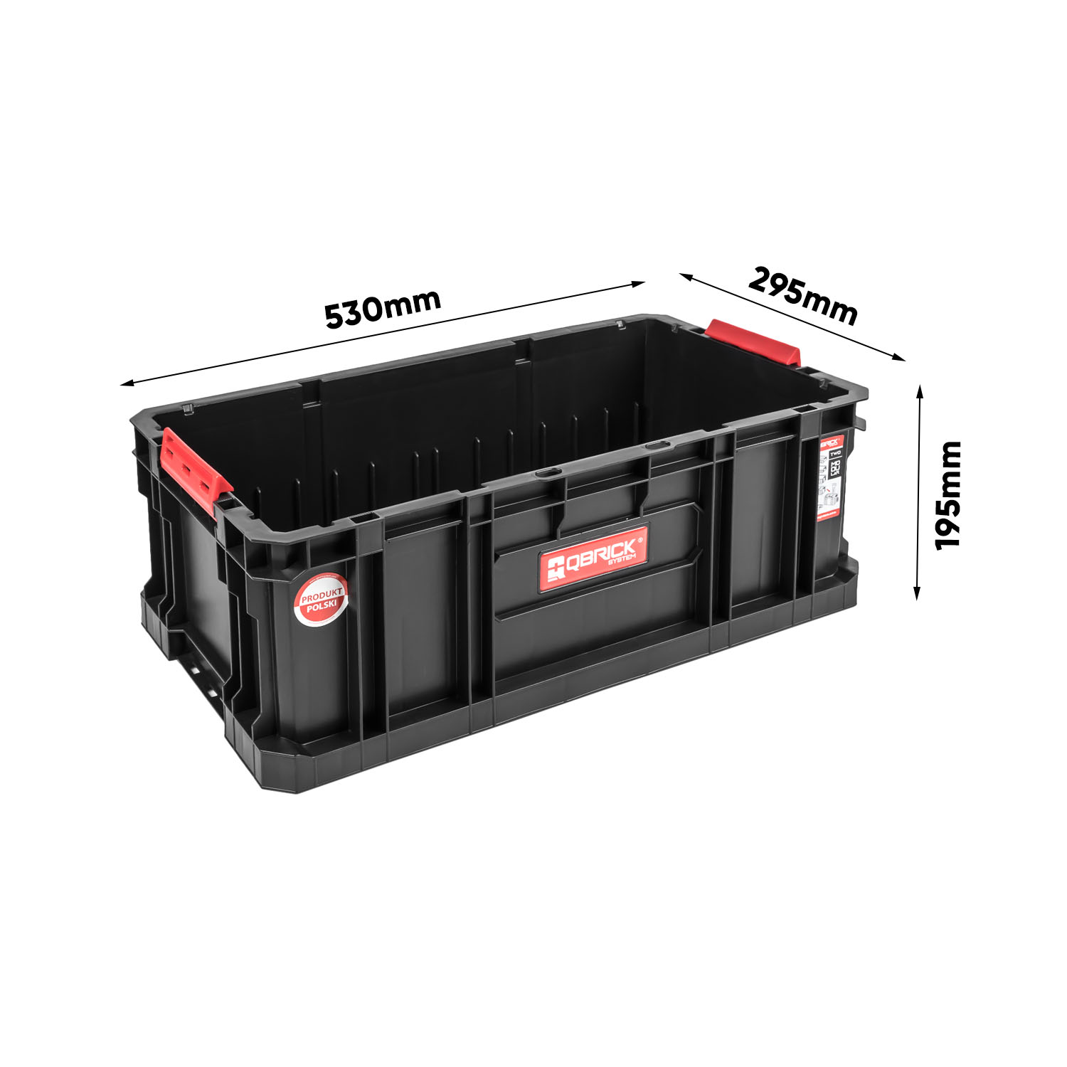 Wymiary Werkstattcontainer QS Two Box 200 (1)