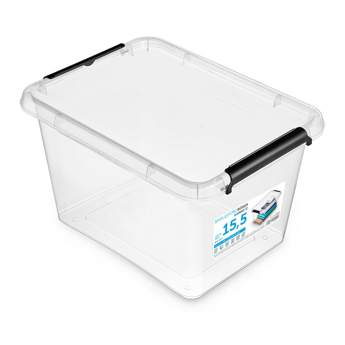 SimpleStore storage container 1552 Transparent
