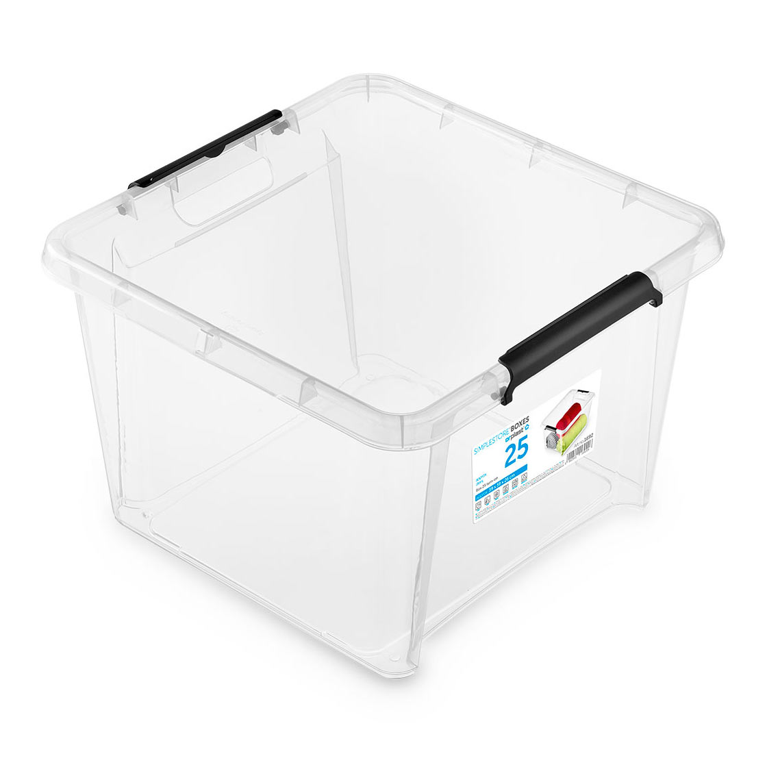 SimpleStore Turn-on storage container 1692 Transparent