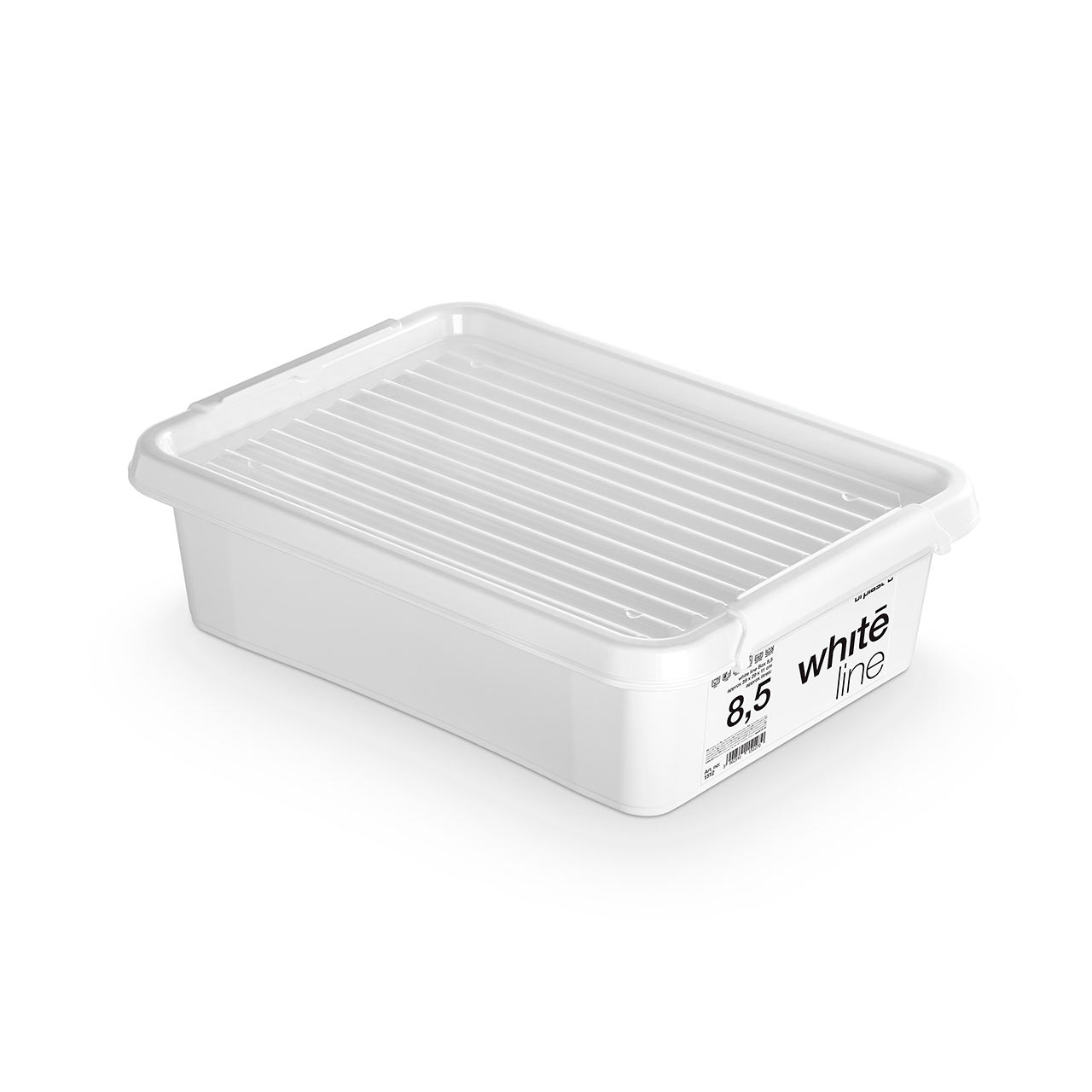 Storage container white.line 1512 White
