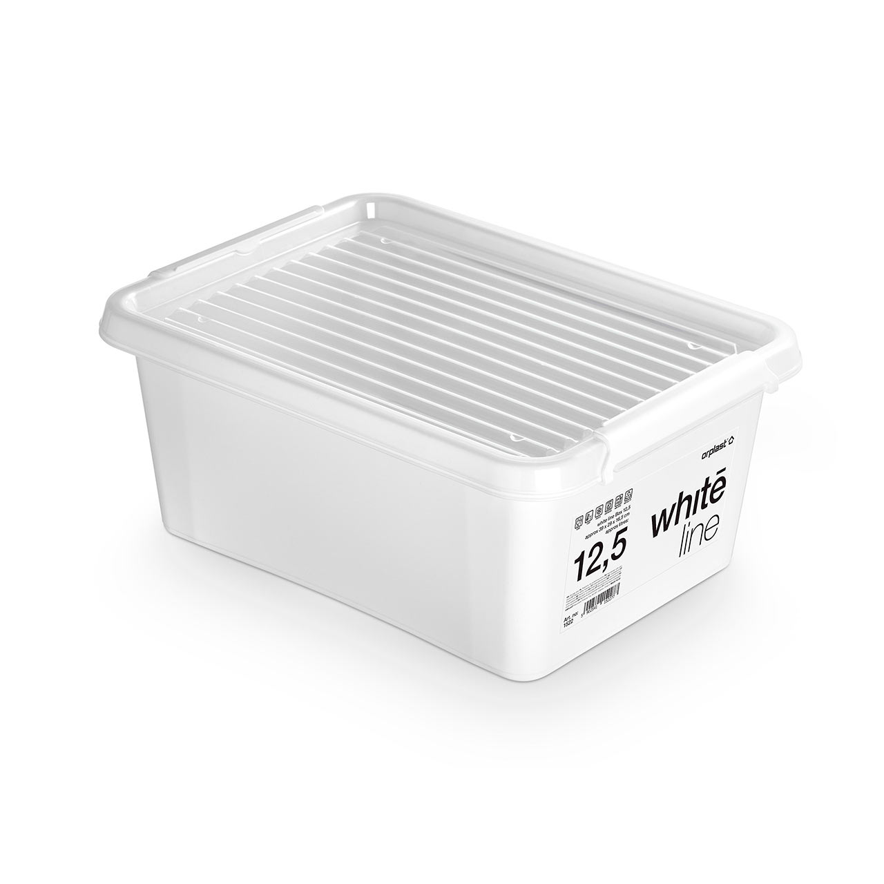 Storage container white.line 1522 White