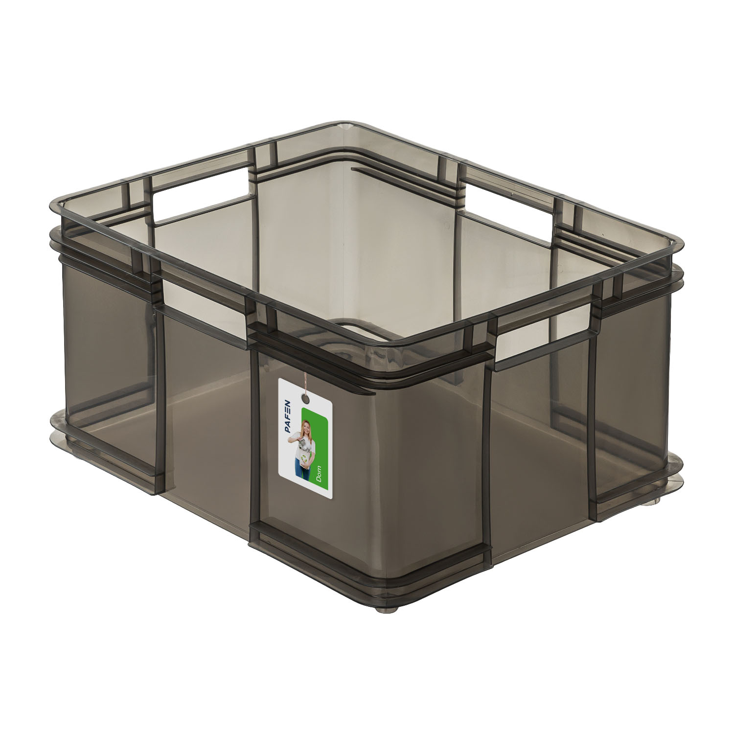 Bruno XXL Crystal Grey storage container