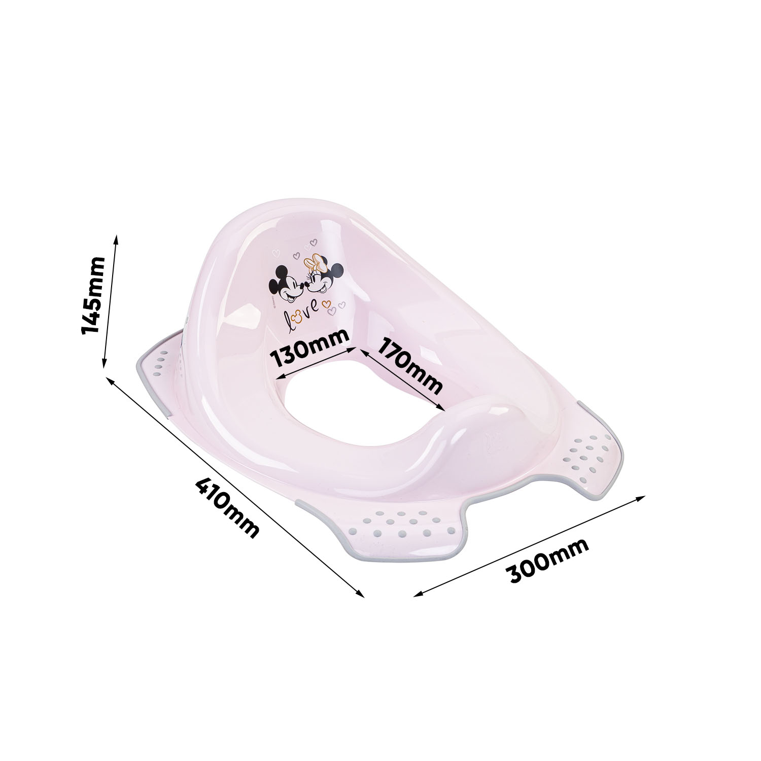Wymiary Bathroom accessories set Minnie Pink (1)