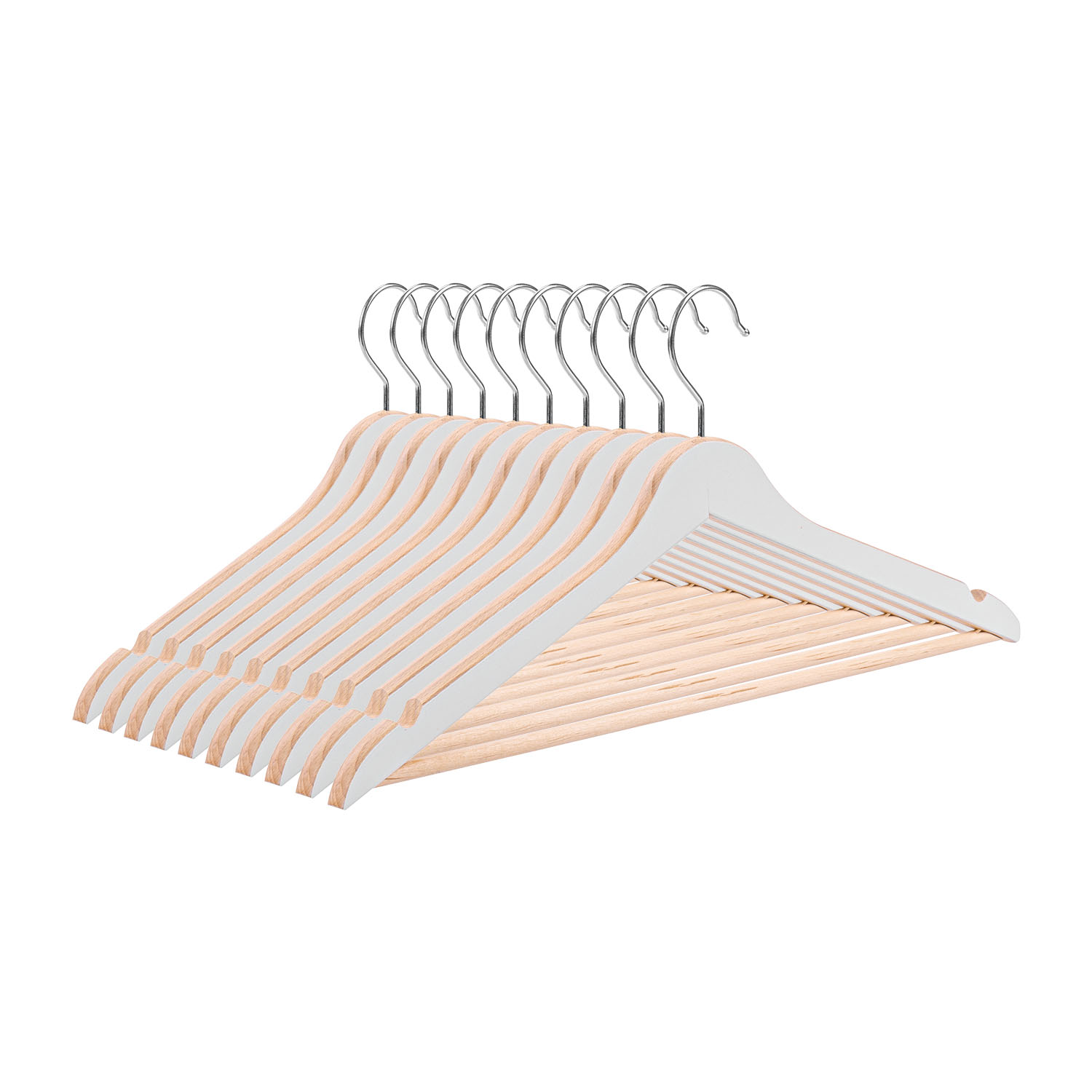 Novigo clothing rack set Zebra White