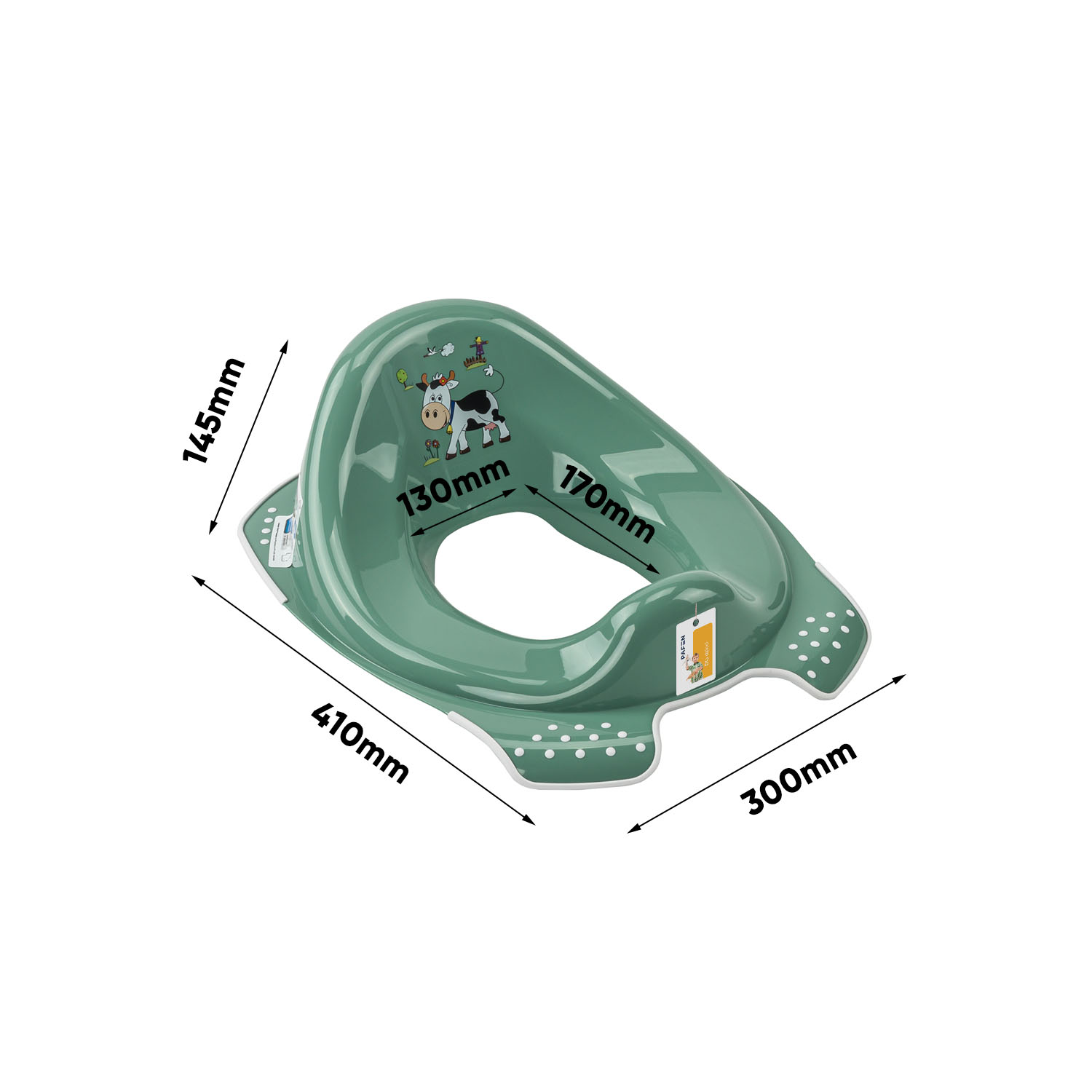 Wymiary Bathroom accessories set ZES3 NP1N Green (2)