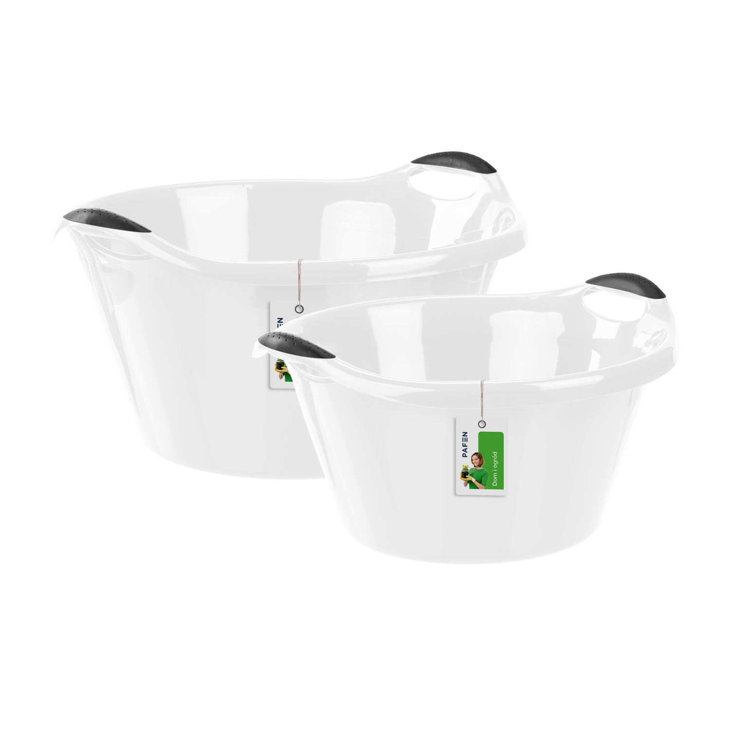 Laundry bowl set White