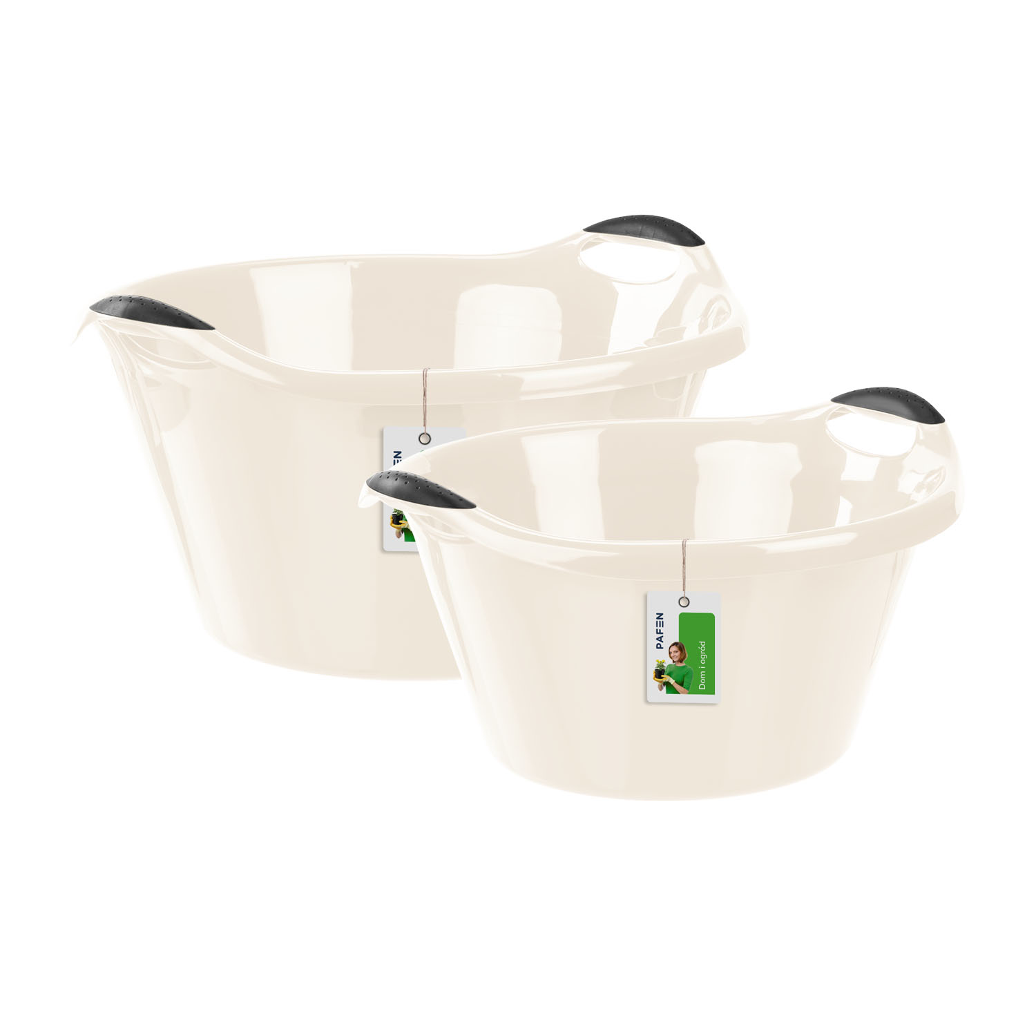 Laundry bowl set Beige