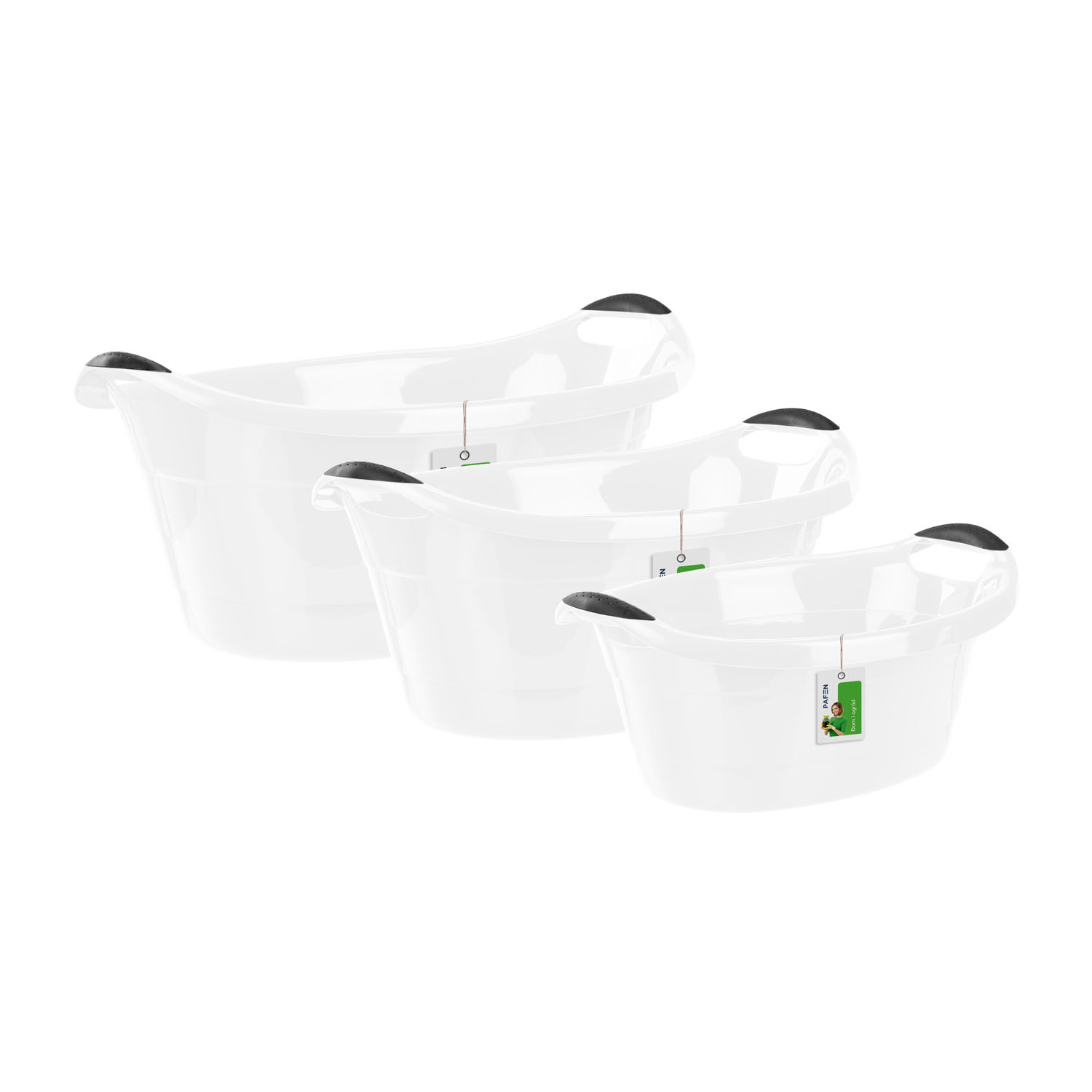 Laundry bowl set White