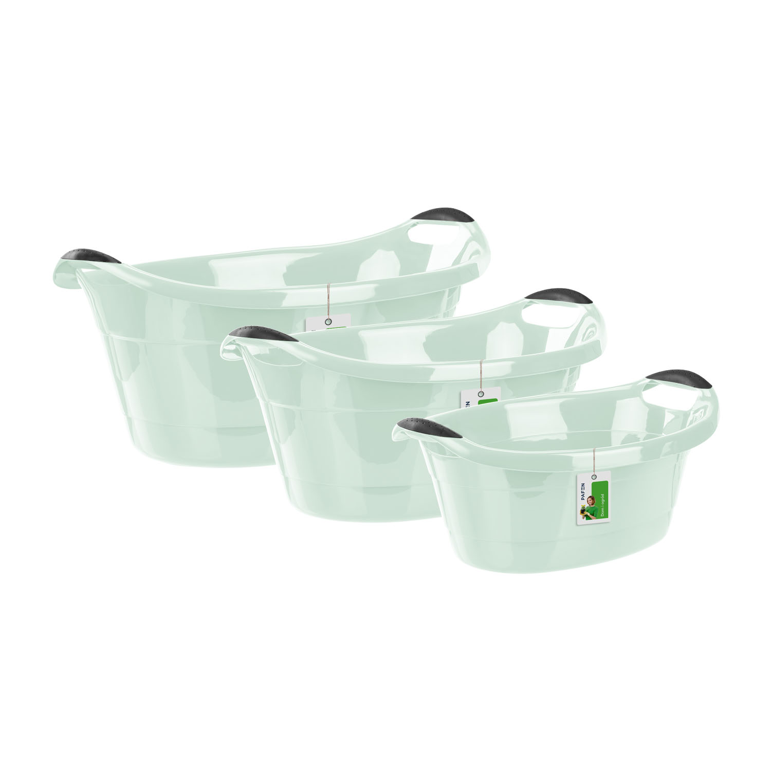 Laundry bowl set Green