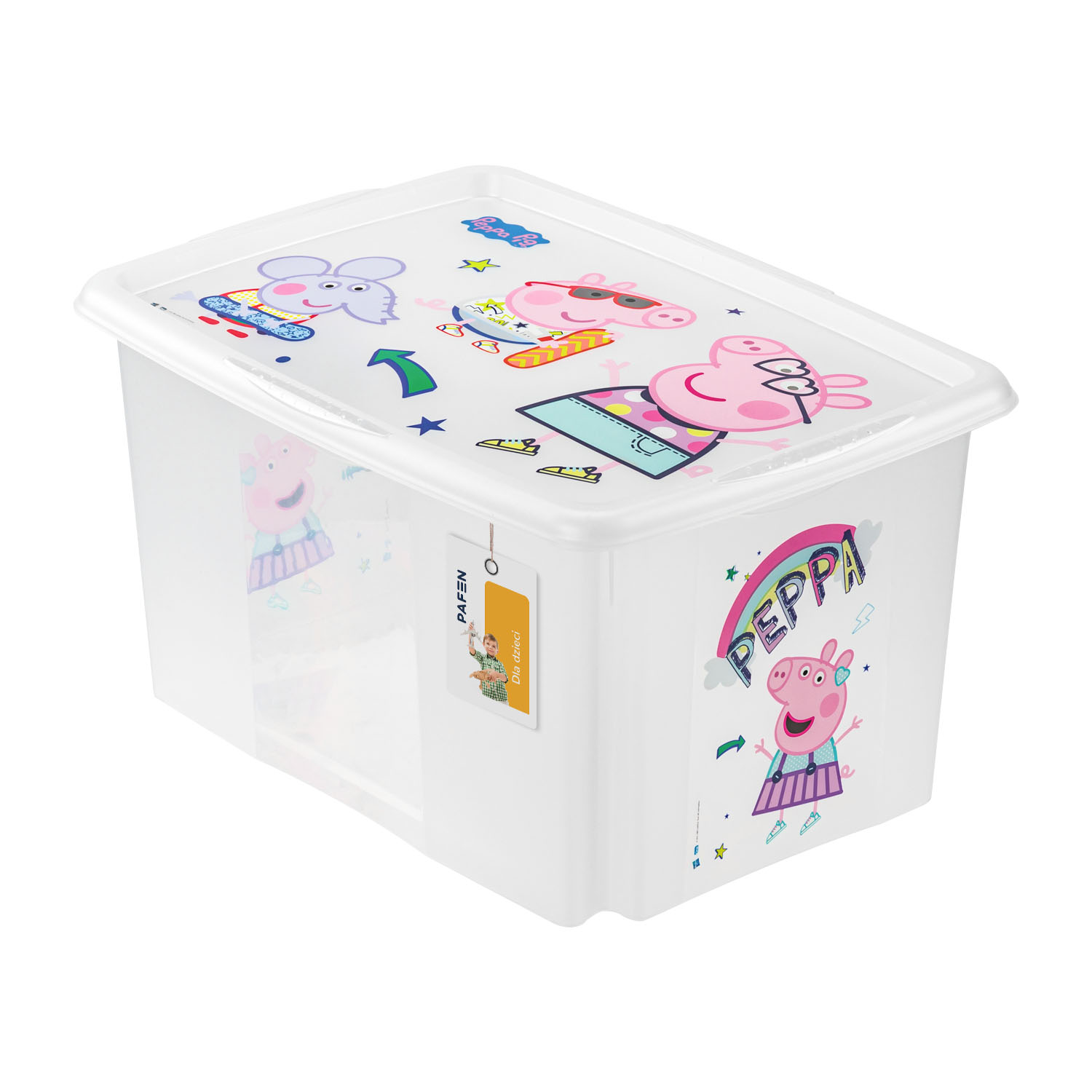 Carolina Natural transparent toy box