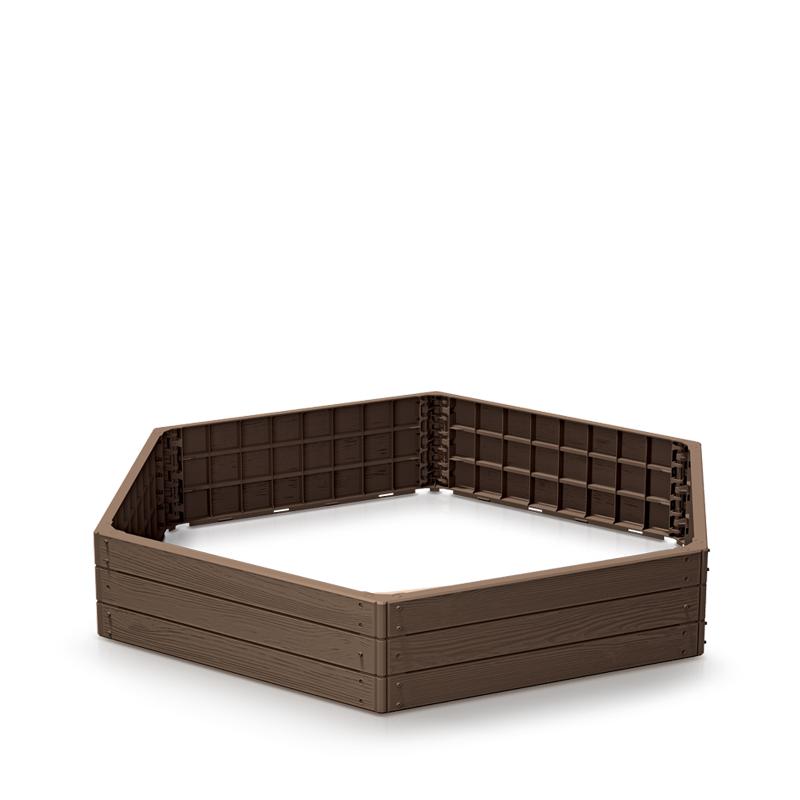 Rabata ogrodowa Base Woody IBWH Rustykalna cegła