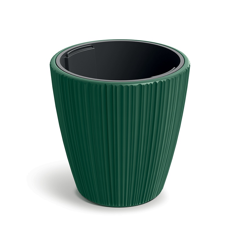 Doniczka Oro Round DBOR470-2411U Zielona pinia