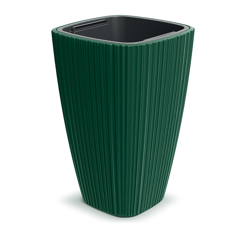 Doniczka Oro Square DHOS300-2411U Zielona pinia