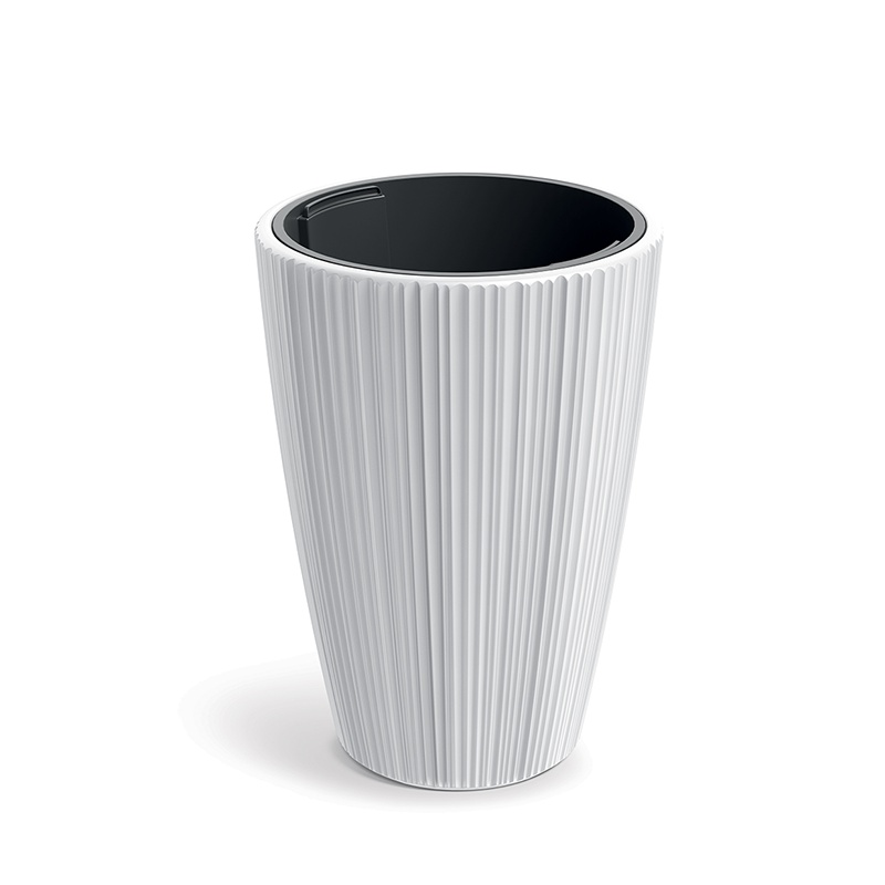 Doniczka Oro Round DMOR400-S449 Biały