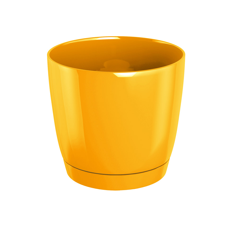 Coubi flower pot DUOP180 Yellow